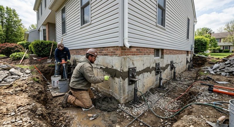 Basement Foundation Repair in Pomona, CA