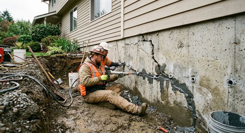 Basement Foundation Repair in Monrovia, CA