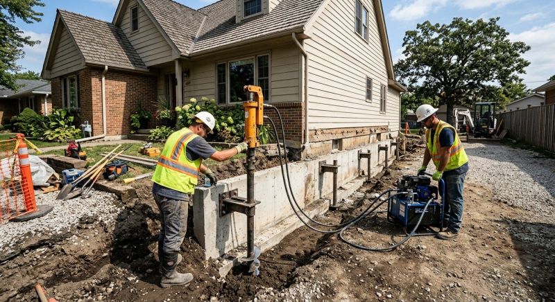 Basement Stabilization in Pomona, CA