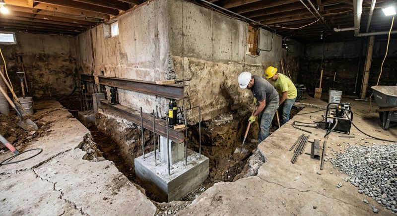 Basement Underpinning in Pomona, CA