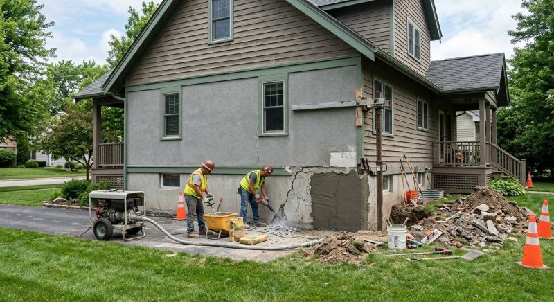 Building Foundation Repair in Hacienda Heights, CA