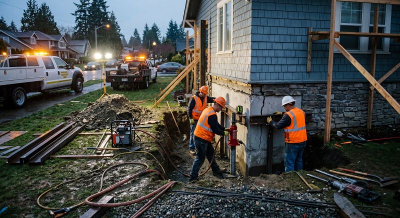 Building Foundation Repair in Pomona, CA