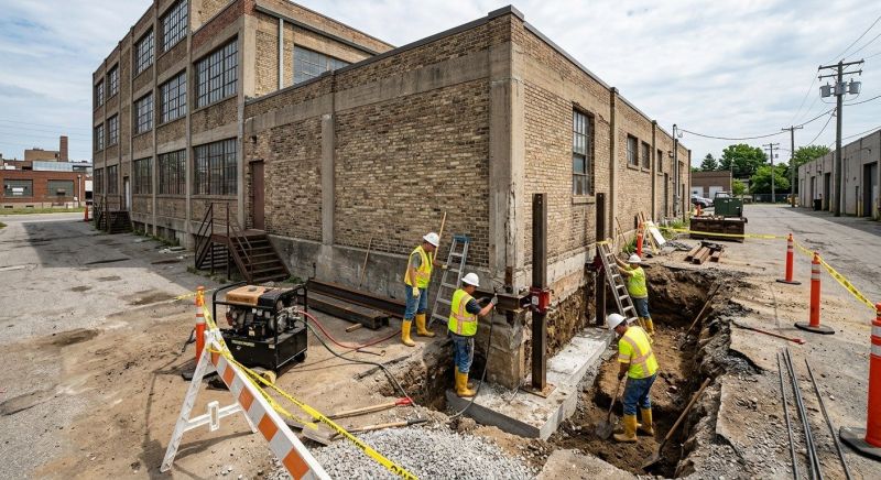 Building Foundation Repair in Orange County, CA