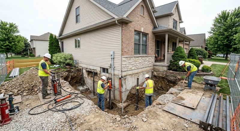 Building Foundation Repair in Rowland Heights, CA