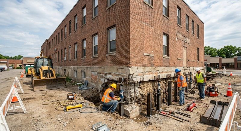 Commercial Foundation Repair in Pomona, CA