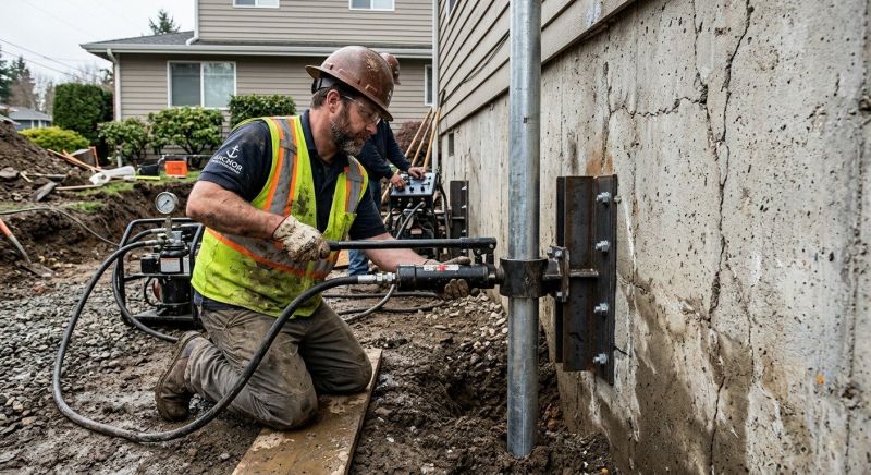 Concrete Foundation Leveling in Rialto, CA
