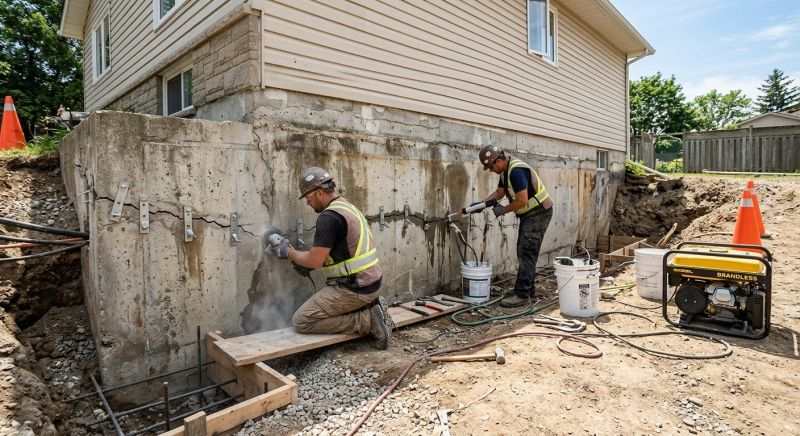 Concrete Foundation Repair in Chino, CA