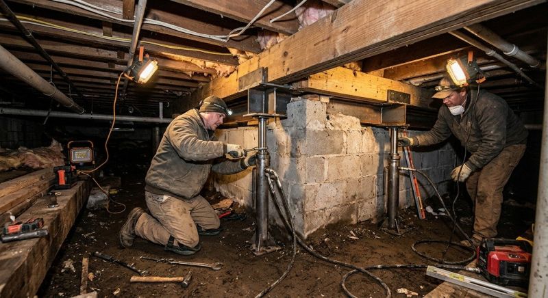 Concrete Foundation Repair in Diamond Bar, CA