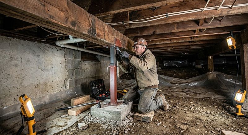 Crawlspace Foundation Repair in Arcadia, CA