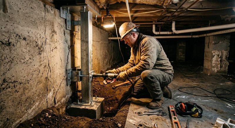 Crawlspace Foundation Repair in Bloomington, CA