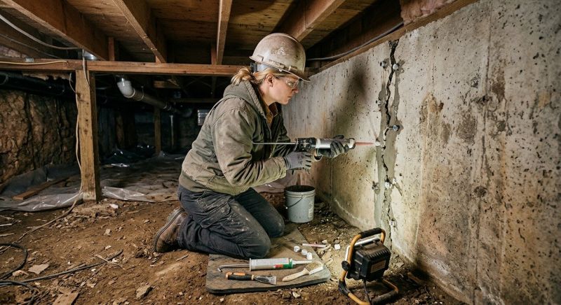 Crawlspace Foundation Repair in Hacienda Heights, CA