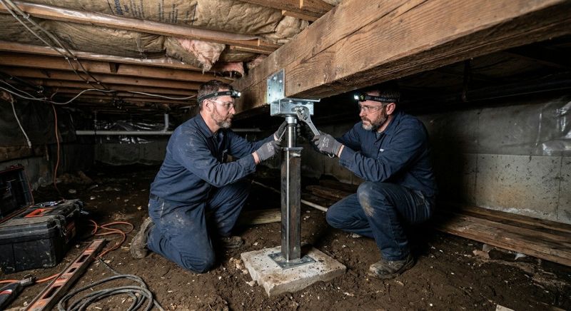 Crawlspace Foundation Repair in Los Alamitos, CA