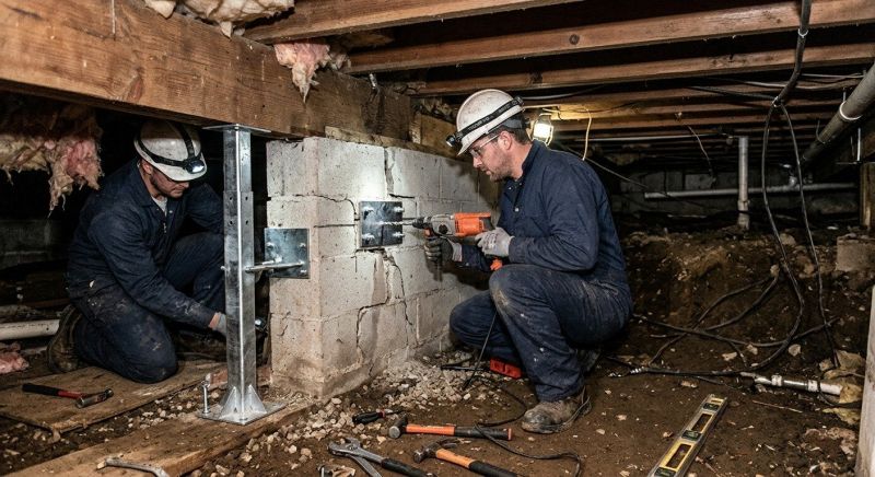 Crawlspace Foundation Repair in Ontario, CA