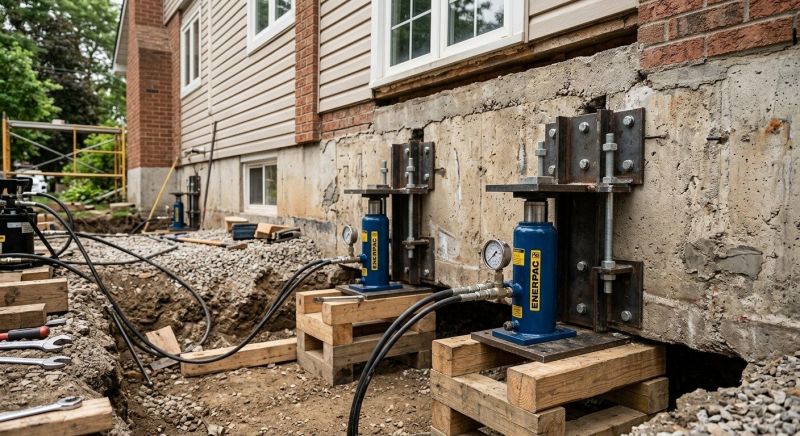Foundation Jacking in Brea, CA