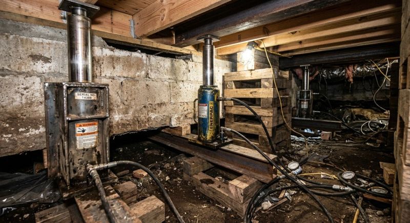 Foundation Jacking in Chino Hills, CA