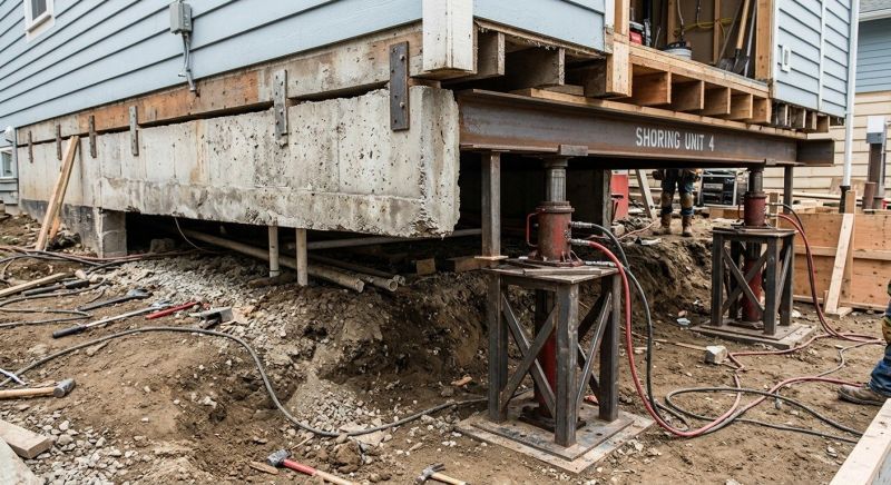 Foundation Jacking in Downey, CA