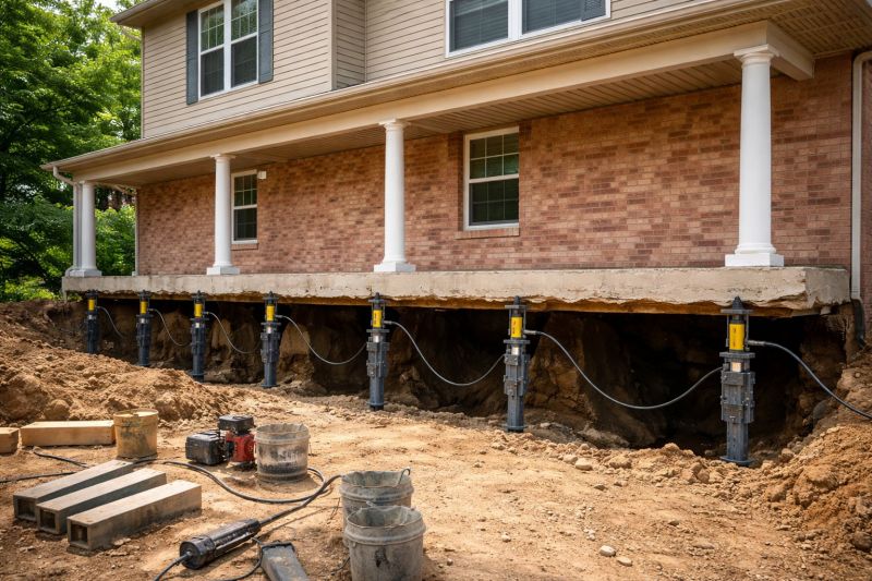 Foundation Jacking in Fontana, CA