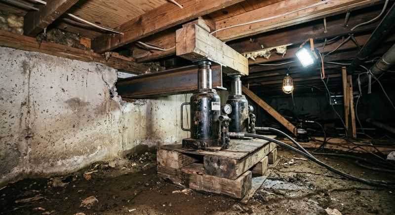 Foundation Jacking in Fontana, CA