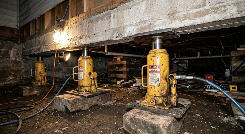 Foundation Jacking in Orange, CA