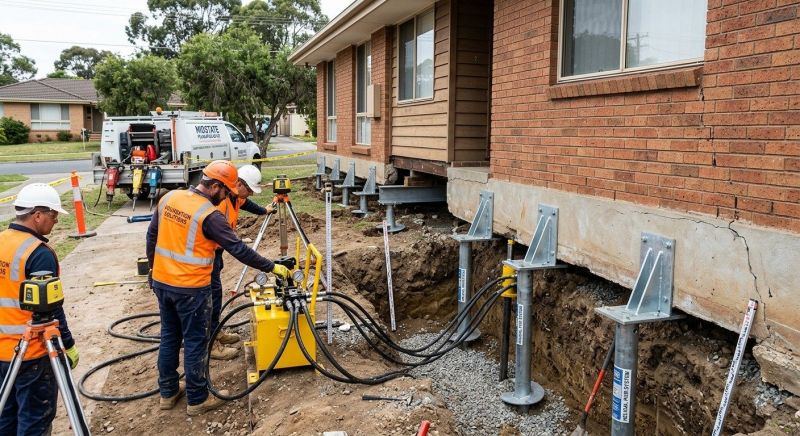 Foundation Jacking in Orange County, CA