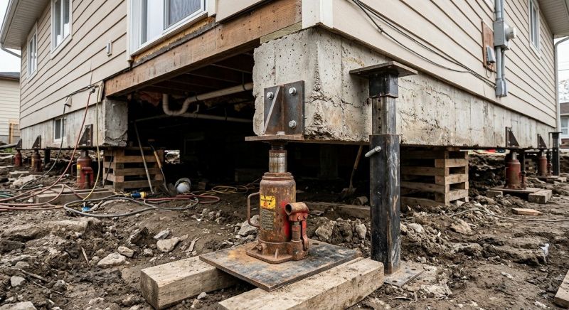 Foundation Lifting in Corona, CA