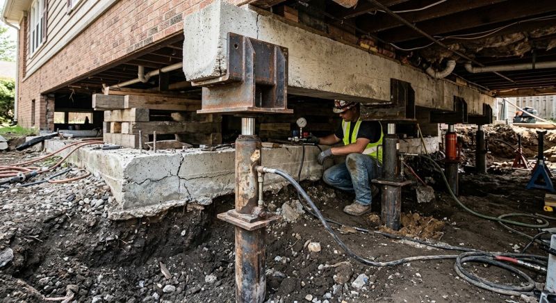 Foundation Lifting in El Monte, CA