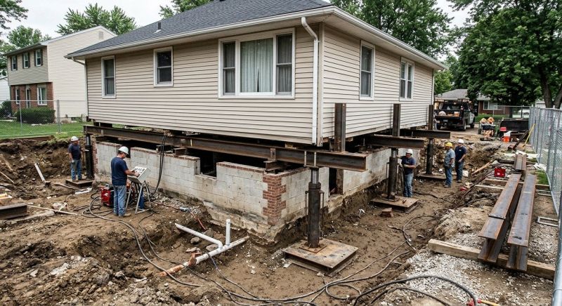 Foundation Lifting in Rowland Heights, CA