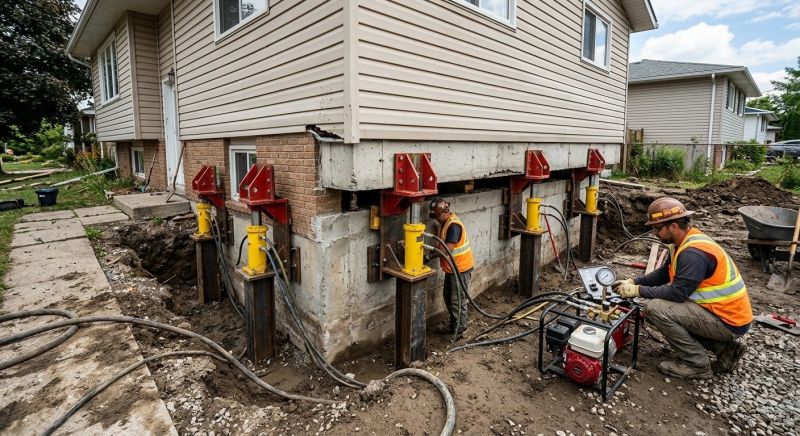 Foundation Lifting in San Bernardino County, CA