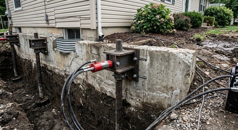 Foundation Pier Leveling in Pomona, CA