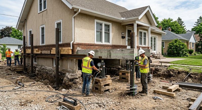 Foundation Releveling in Pomona, CA
