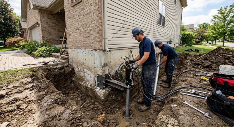 Foundation Settlement Repair in Pomona, CA