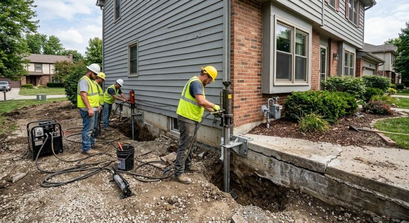 Foundation Stabilizing in Arcadia, CA