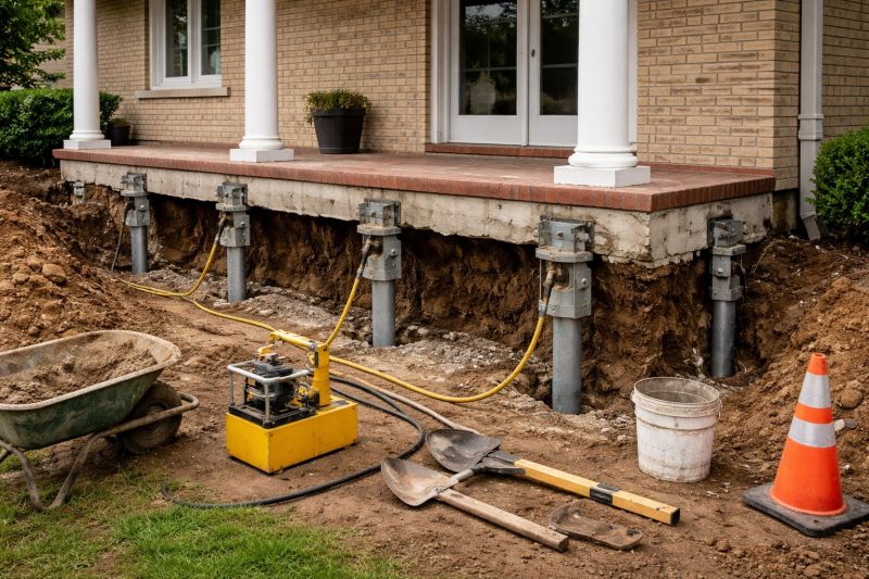 Foundation Stabilizing in Yorba Linda, CA