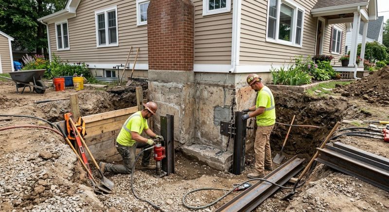 Foundation Structural Repair in Brea, CA