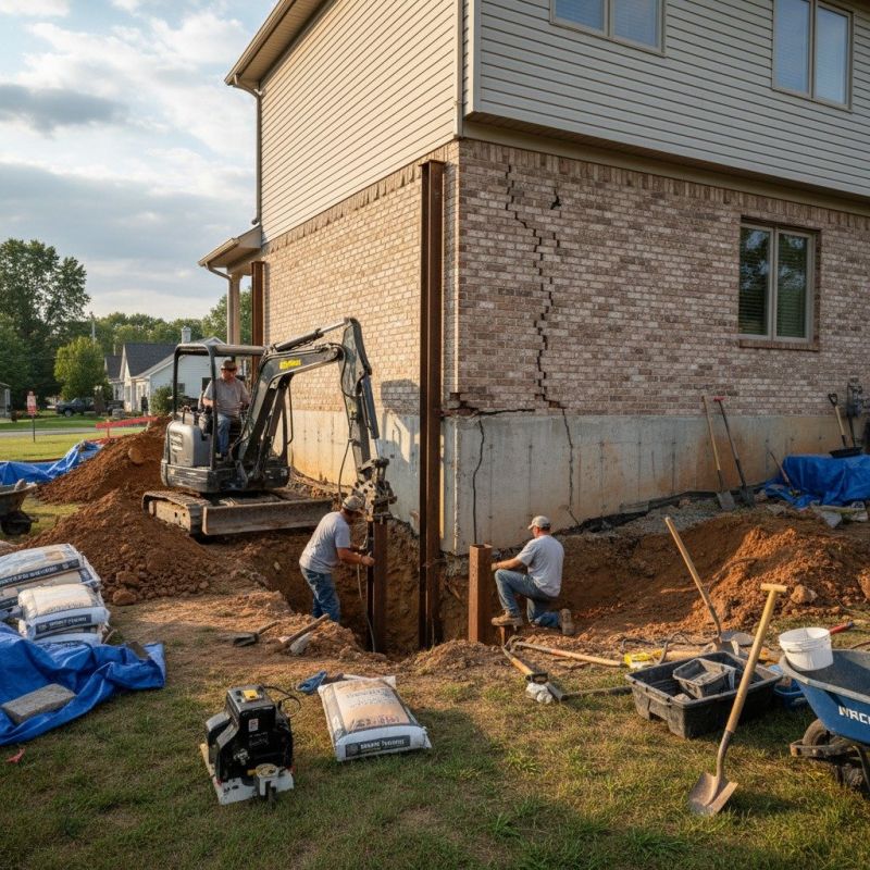Foundation Structural Repair in La Mirada, CA