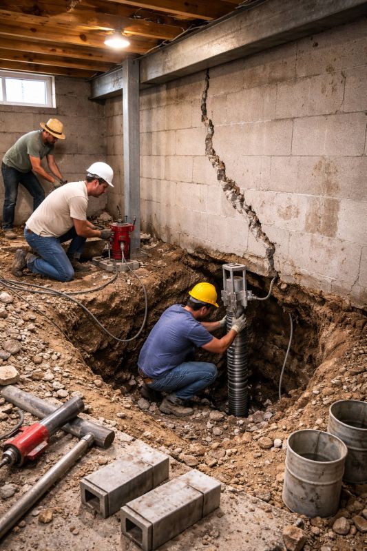 Foundation Structural Repair in Riverside, CA