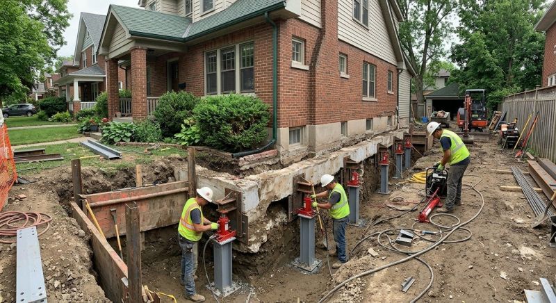 Foundation Underpinning in Pomona, CA