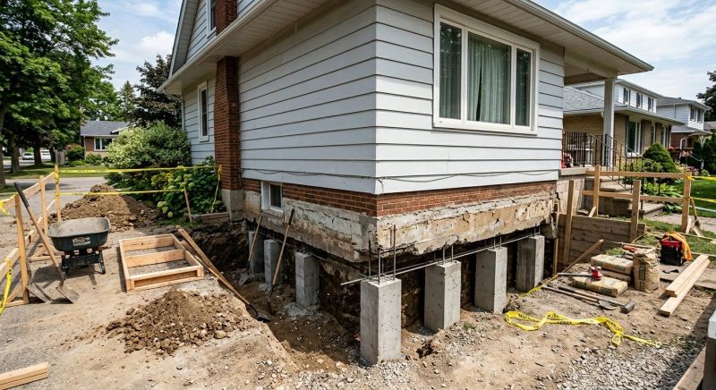 Foundation Underpinning in Pomona, CA
