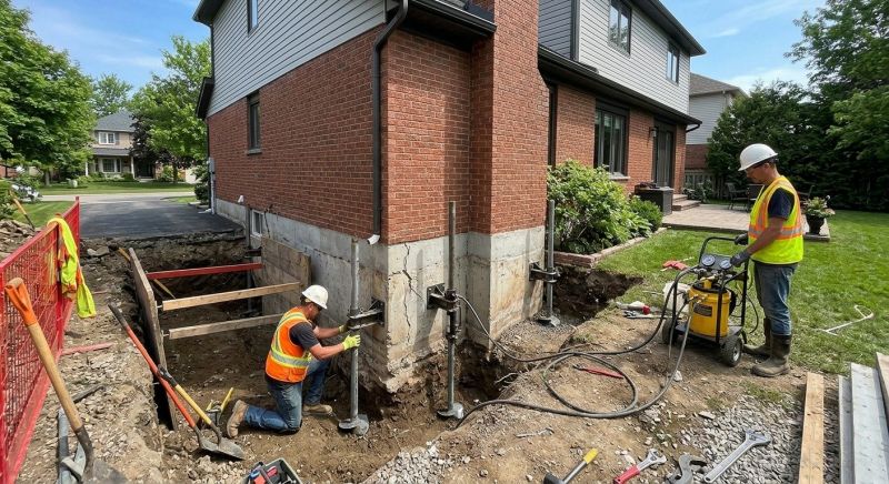 Foundation Underpinning in Pomona, CA