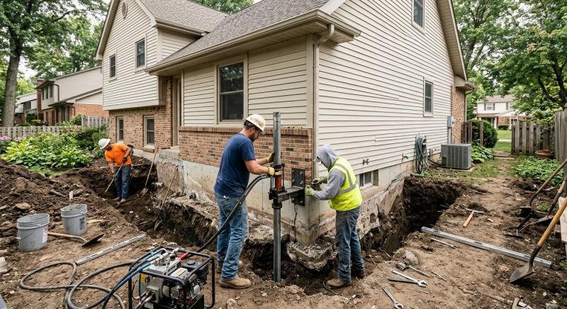 House Foundation Repair in Montclair, CA