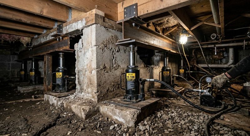 House Leveling in Arcadia, CA