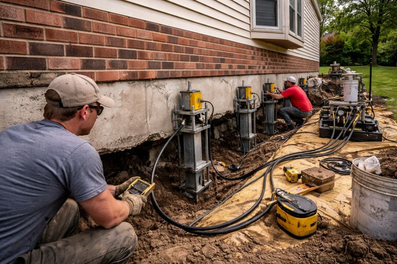 Settling Foundation Service in Chino, CA