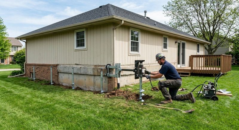 Settling Foundation Service in La Habra, CA