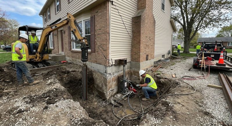 Sinking Foundation Repair in Diamond Bar, CA