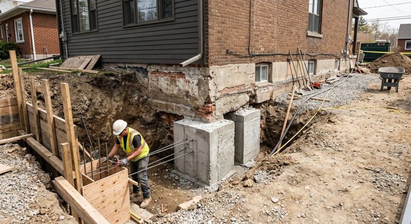 Structural Underpinning in Pomona, CA