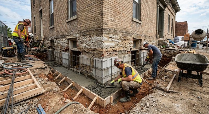 Structural Underpinning in Pomona, CA