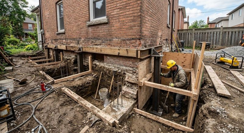 Structural Underpinning in Pomona, CA